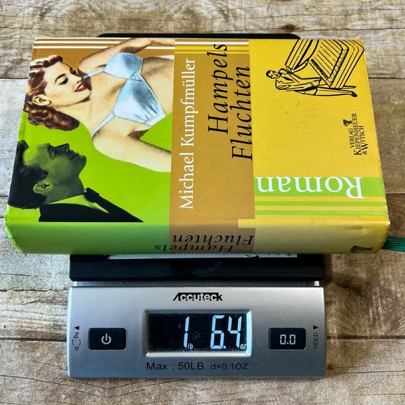 Michael Kumpfmüller Hampels Fluchten Hardcover Book - Picture 4 of 4